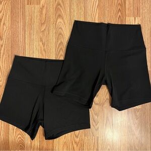 Lululemon Align Short bundle 6”, 4”